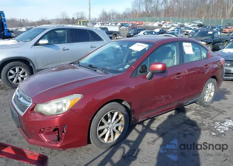 2012 Subaru Impreza 2.0I Premium z USA, uszkodzony, nr VIN JF1GJAC62CH030968